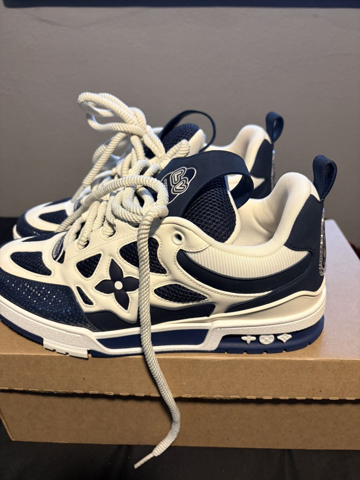 Louis Vuitton Navy blue LV Skate Size US 9 / EU 42 - 2 Thumbnail