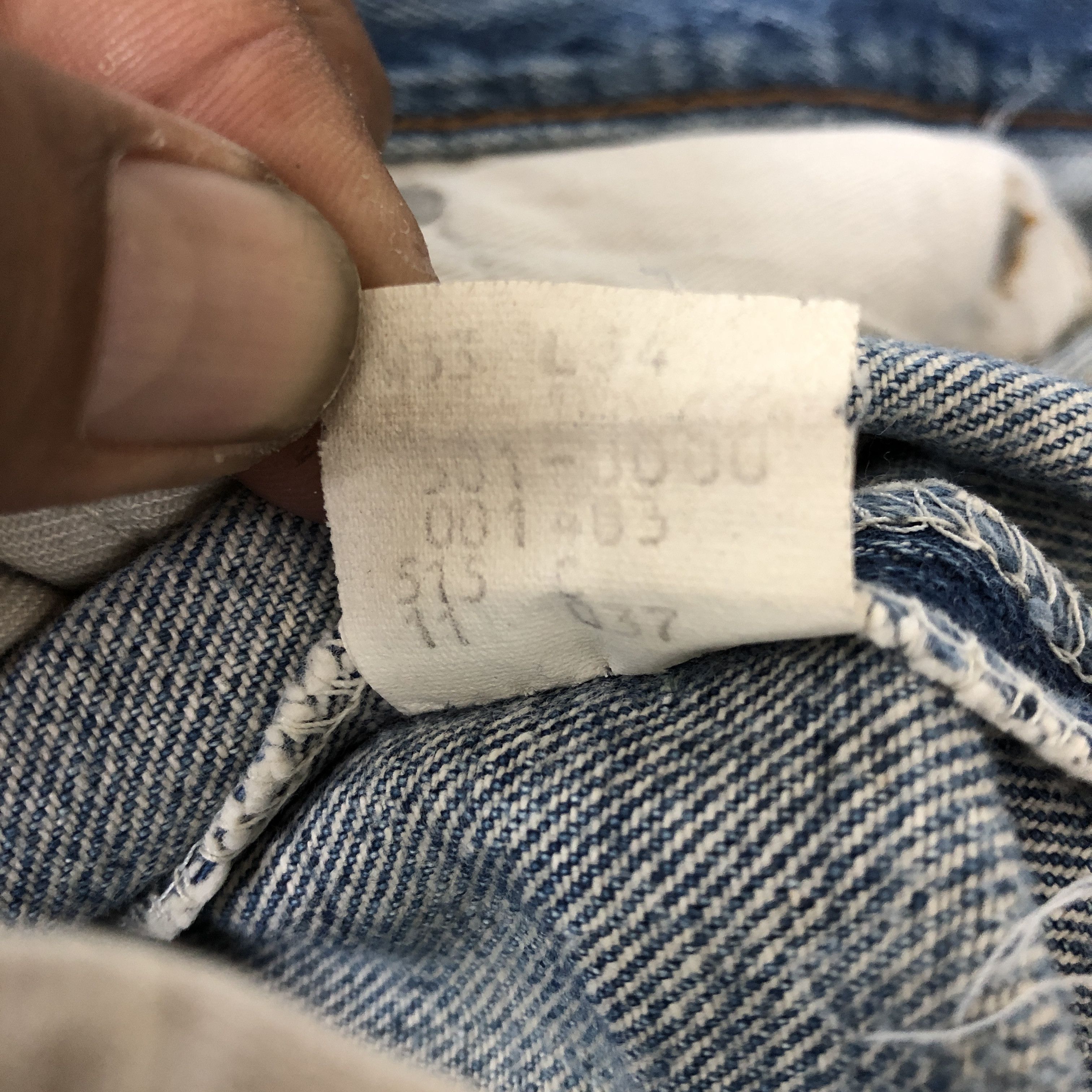 Levi's Vintage 80's Levis 501 Distressed Jeans Levi's Faded Denim Size US 32 / EU 48 - 11 Thumbnail