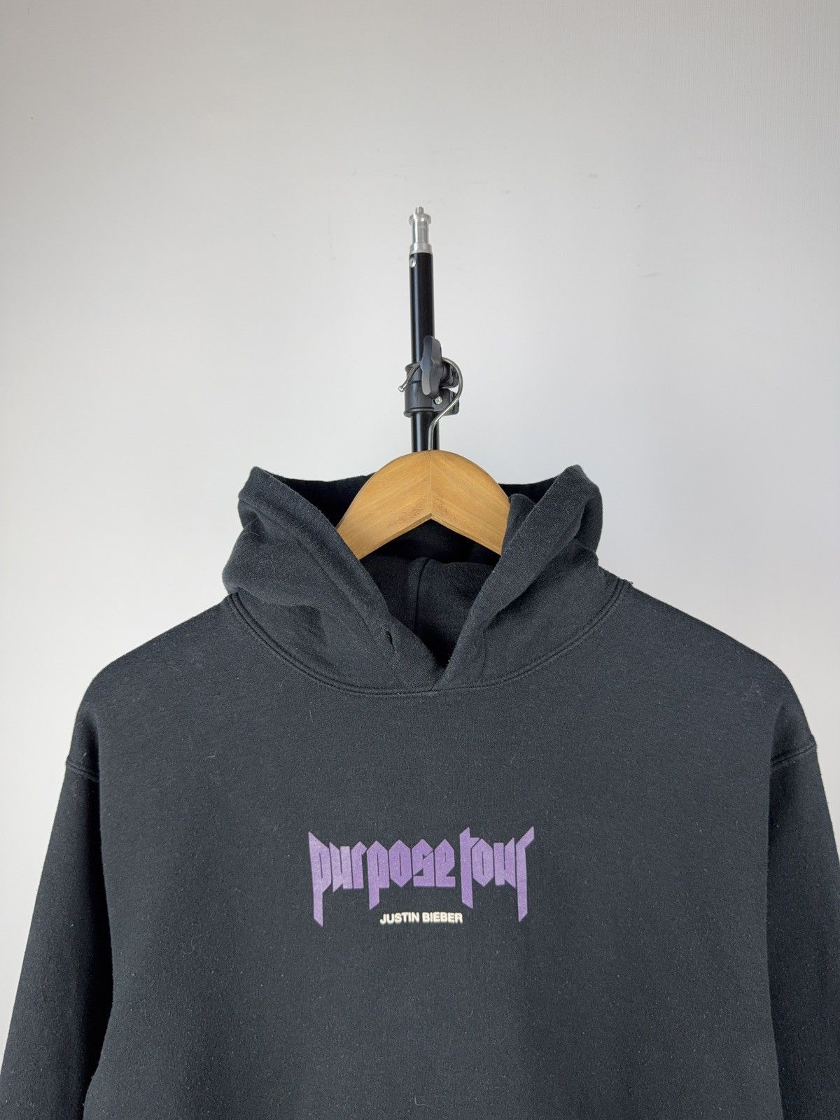 Justin Bieber Vintage 2017 Justin Bieber Purpose tour Big logo hoodie Size US S / EU 44-46 / 1 - 3 Thumbnail
