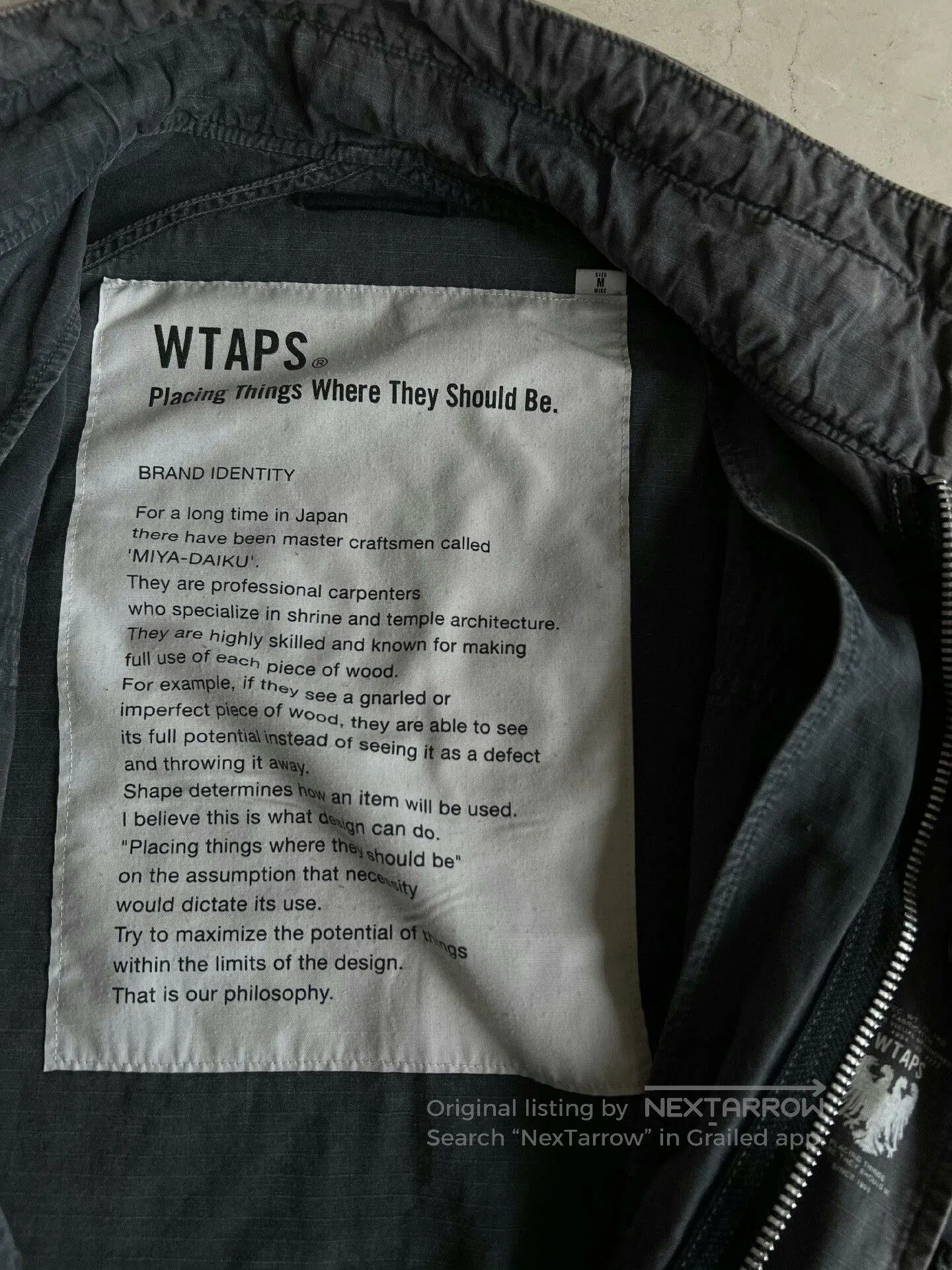 Wtaps Vintage WTAPS M65 Jacket M Size. Size US M / EU 48-50 / 2 - 3 Thumbnail
