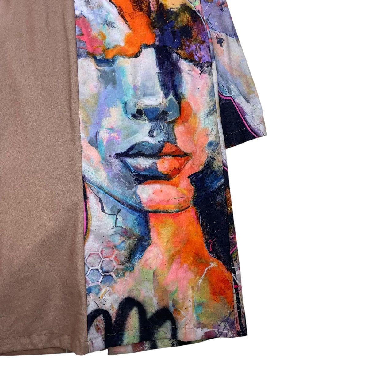Designer × Japanese Brand Japanese Brand Art Full Print Long Coat Jacket Size L / US 10 / IT 46 - 5 Thumbnail