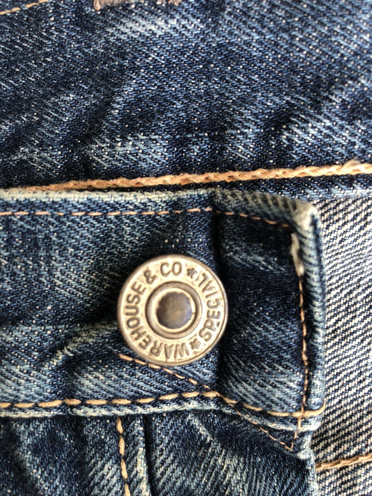 Warehouse & Co. Japanese Warehouse Duck Digger Selvedge Denim Diatressed Size US 28 / EU 44 - 20 Thumbnail