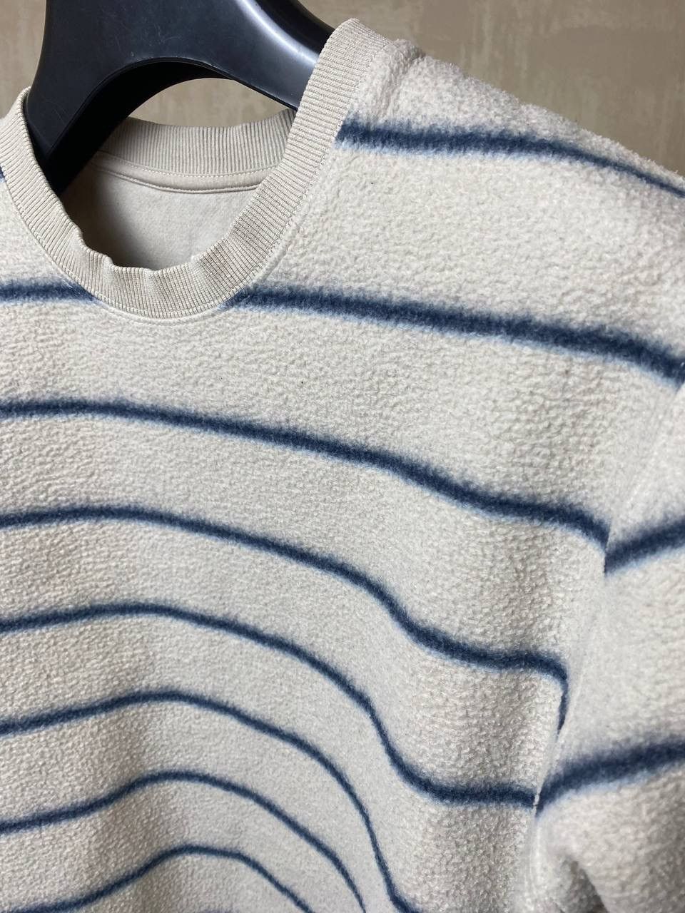 Folk 🔥 Folk Oversized Striped Fleece Sweatshirt Pullover Sweater Size US S / EU 44-46 / 1 - 6 Thumbnail