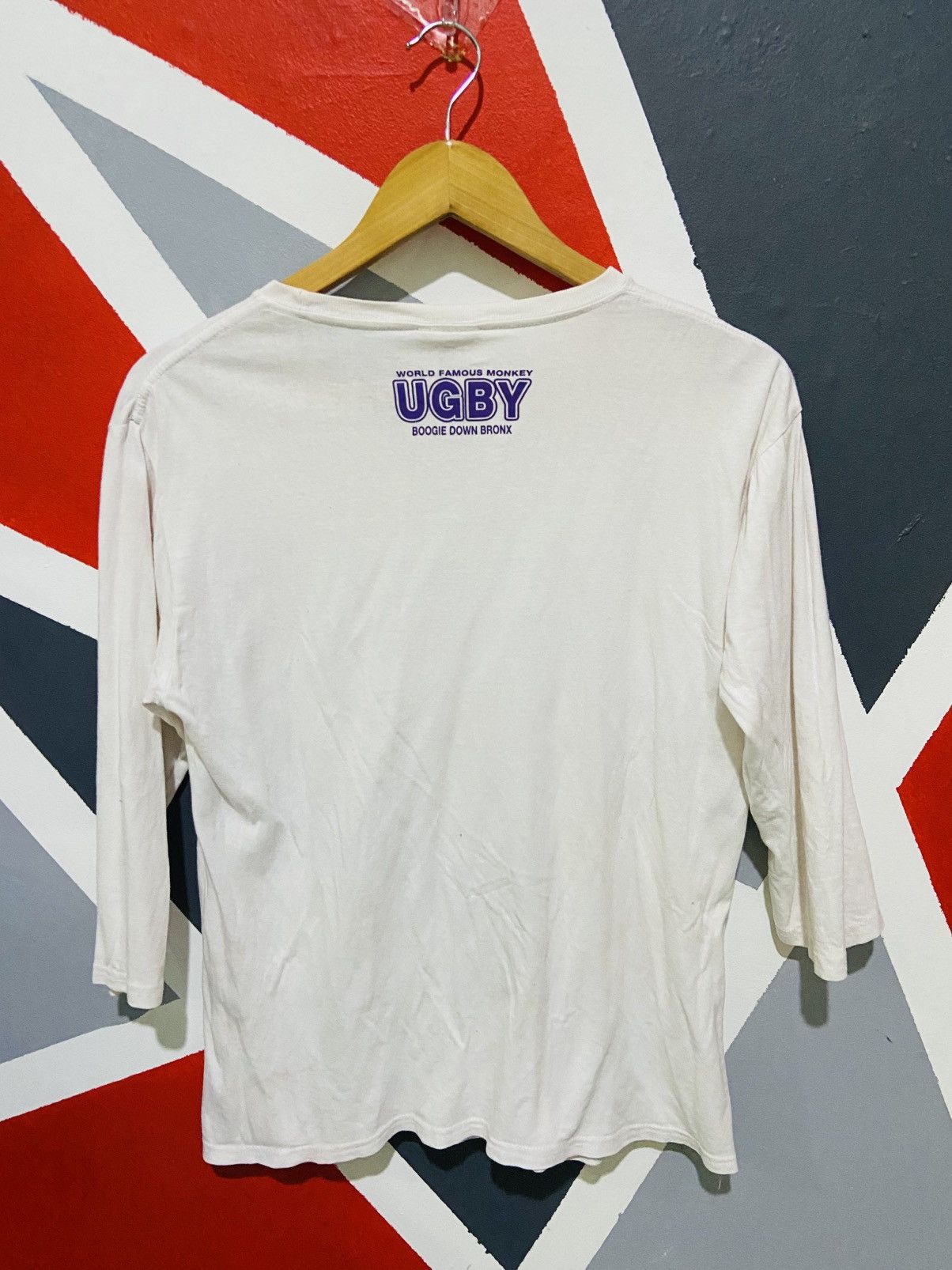Japanese Brand Uittg Baby 3/4 Sleeve Tee Size US M / EU 48-50 / 2 - 2 Thumbnail