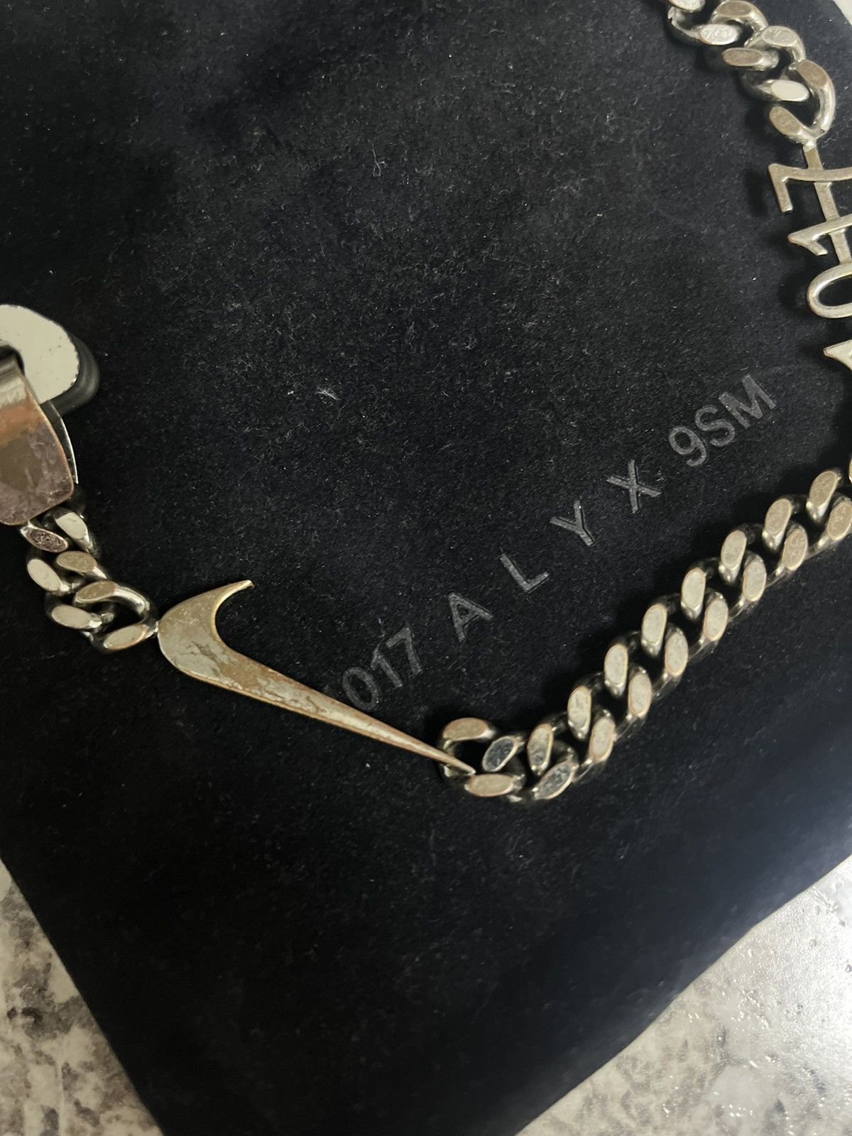 1017 ALYX 9SM x Nike Hero Chain Necklace