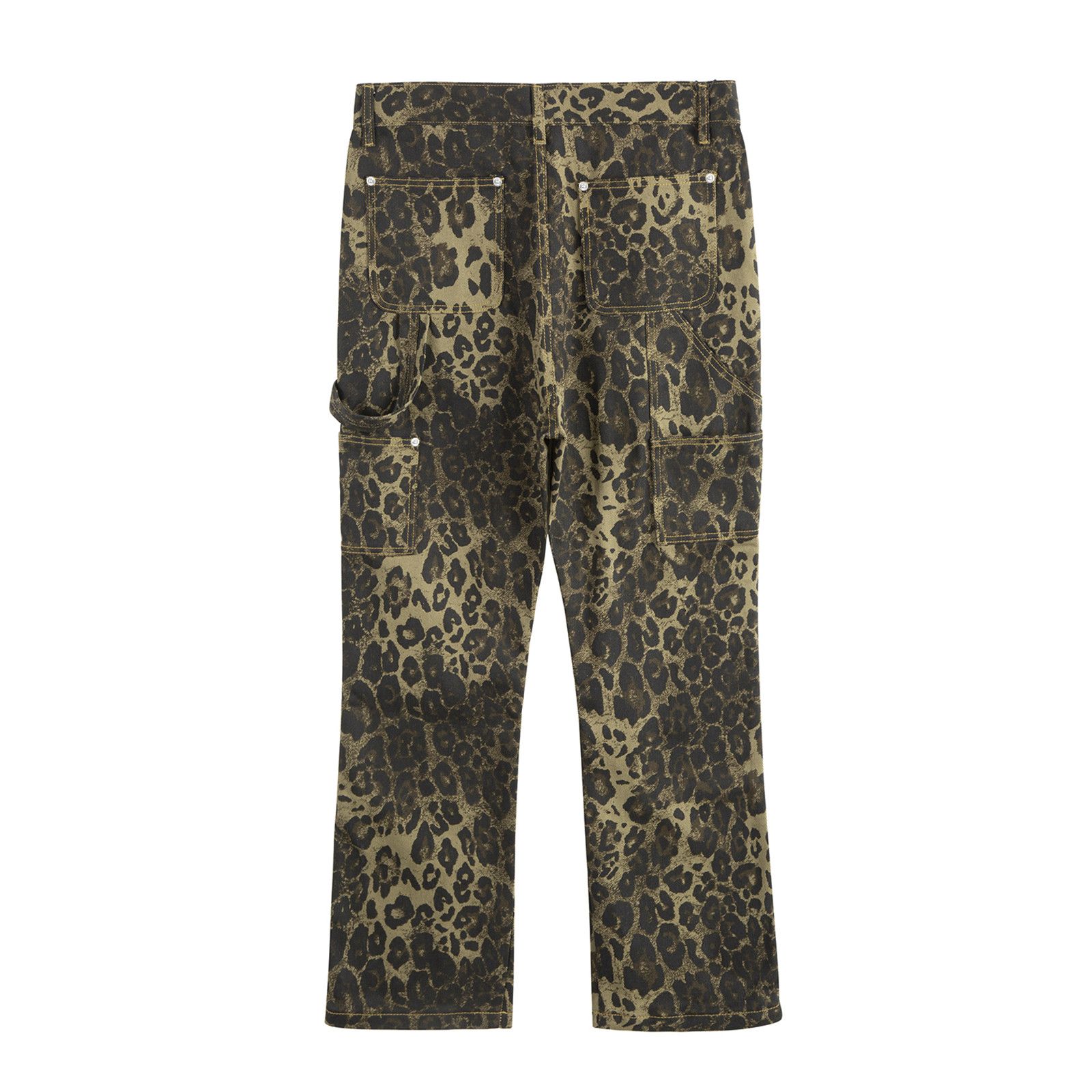 Vintage Carpenter leopard Print jeans Size US 34 / EU 50 - 2 Thumbnail