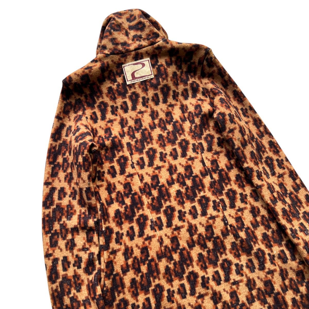 Beauty Beast 🔥 Rare Pick Beauty Beast Leopard Half Zip Coat Dress Size M / US 6-8 / IT 42-44 - 15 Thumbnail
