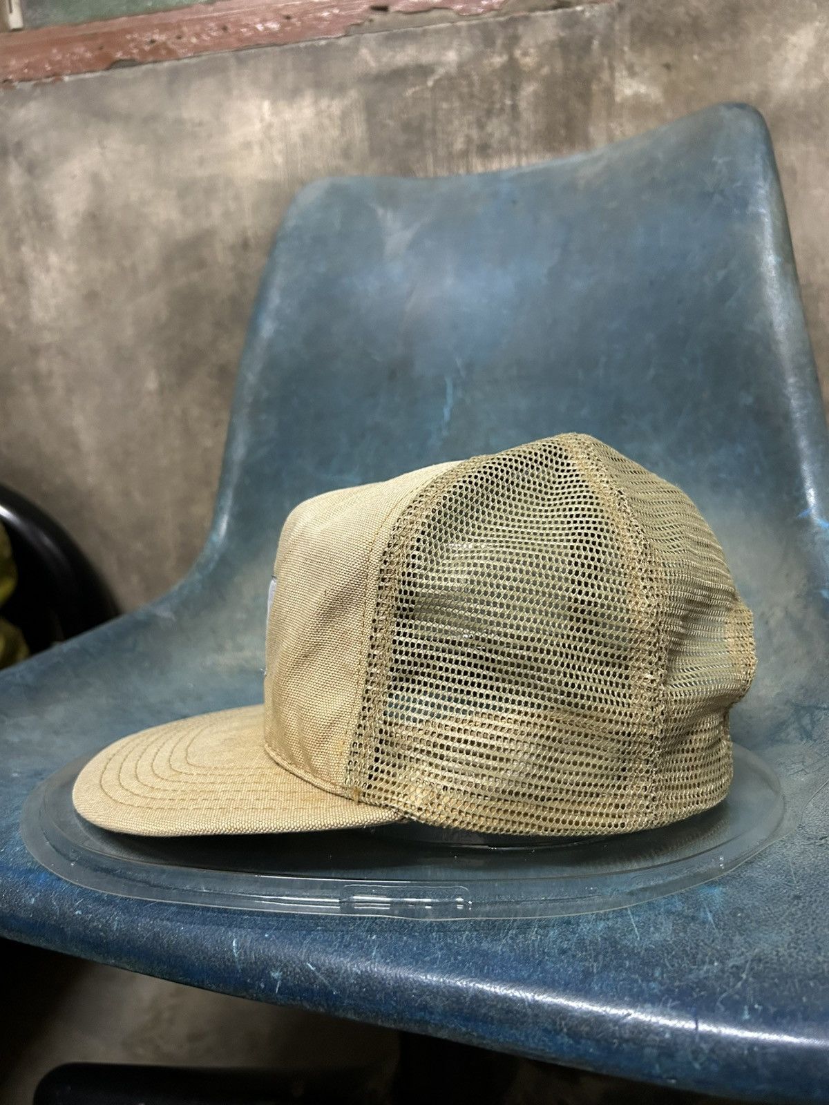 Carhartt 90s Original Mesh Trucker Cap Tan/Beige Size ONE SIZE - 14 Thumbnail