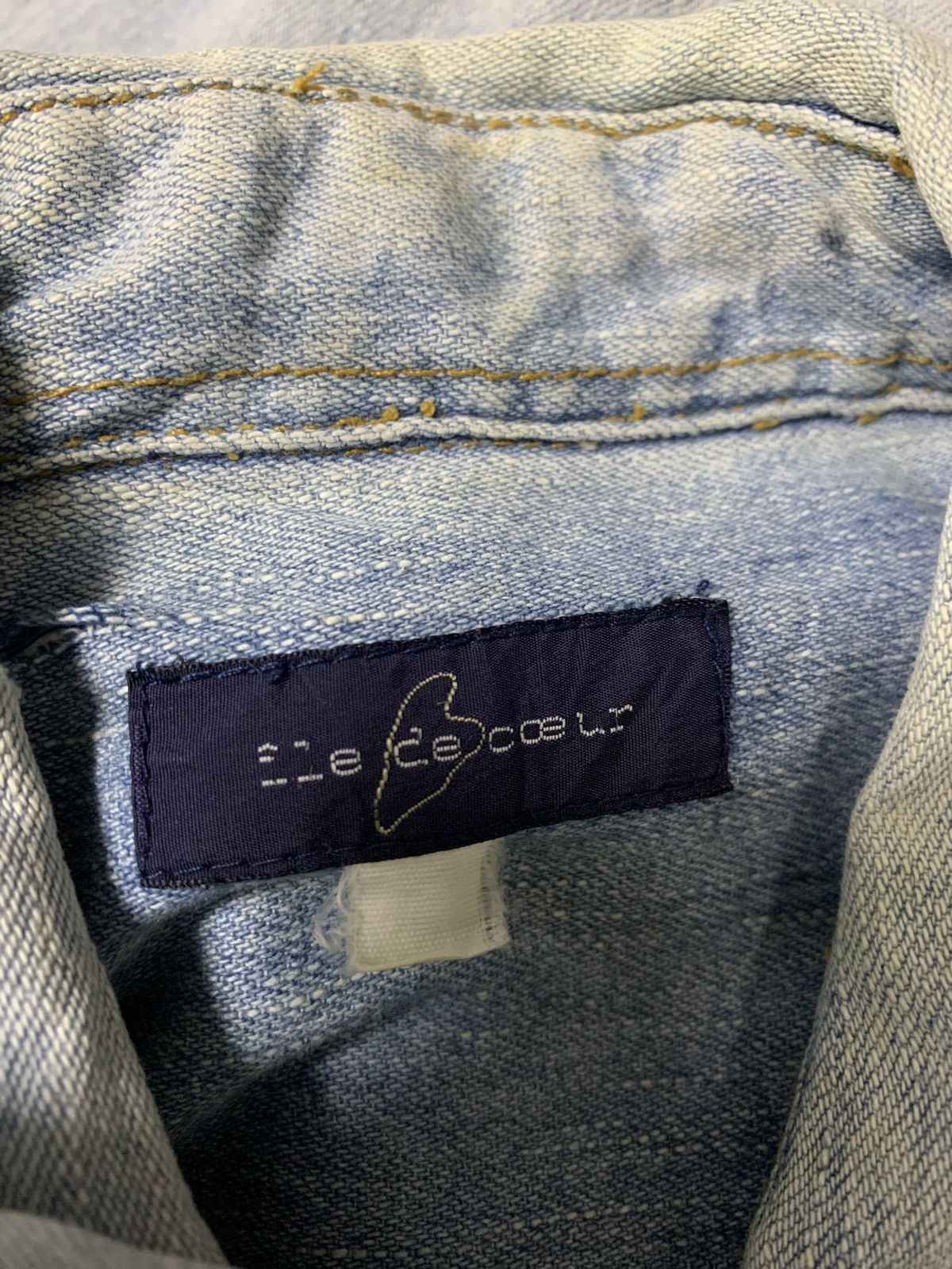 Japanese Brand × Vintage Vintage Japanese Denim Jacket Size US L / EU 52-54 / 3 - 18 Thumbnail