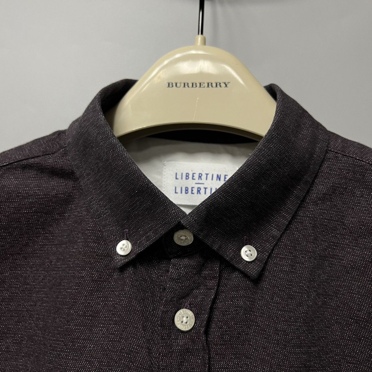 Libertine-Libertine Libertine libertine Hunter Dark Burgundy Button Shirt Size US S / EU 44-46 / 1 - 4 Thumbnail