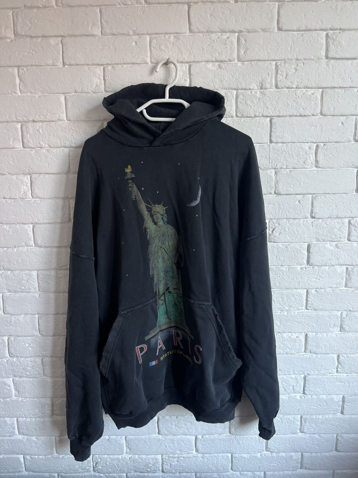 Balenciaga Balenciaga Paris Liberty Hoodie | Grailed