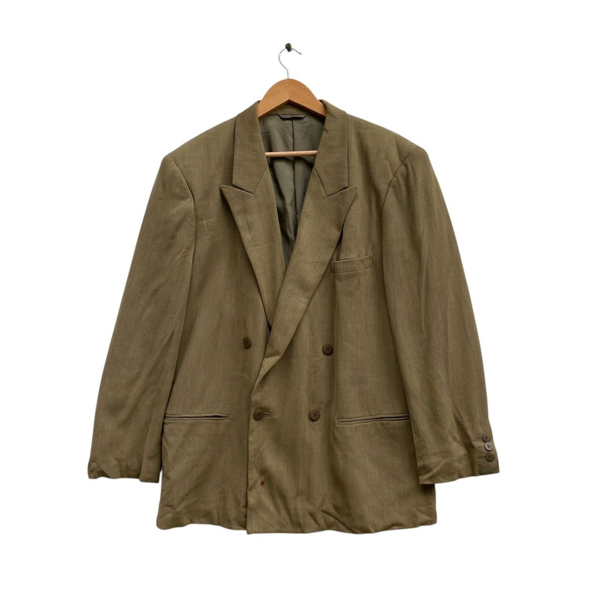 Vintage 💥Vintage Umberto Ginocchietti Double Collar Blazer Jacket Size US M / EU 48-50 / 2 - 1 Thumbnail