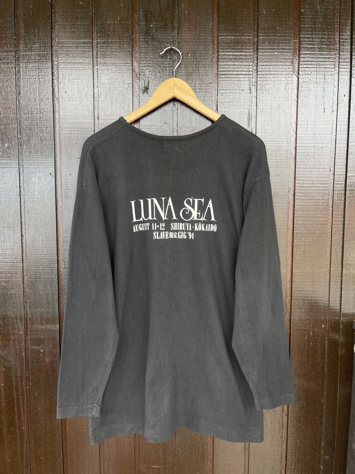 Band Tees Vintage 90s Japanese Band Lune sea gig 94 concert Size US M / EU 48-50 / 2 - 9 Thumbnail