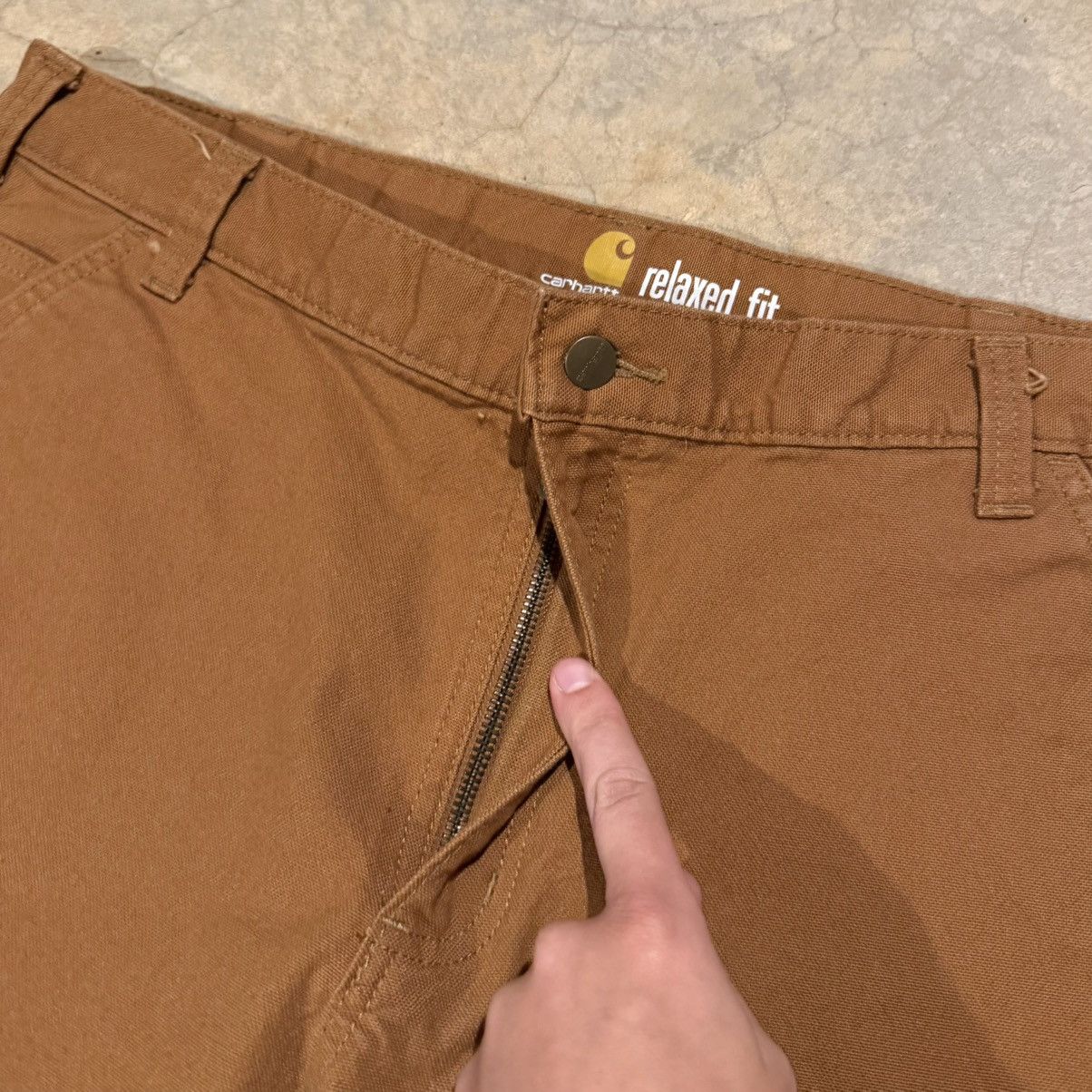 Carhartt Carhartt Duck Canvas Workwear Baggy Carpenter Pants Skater Size US 37 - 8 Thumbnail