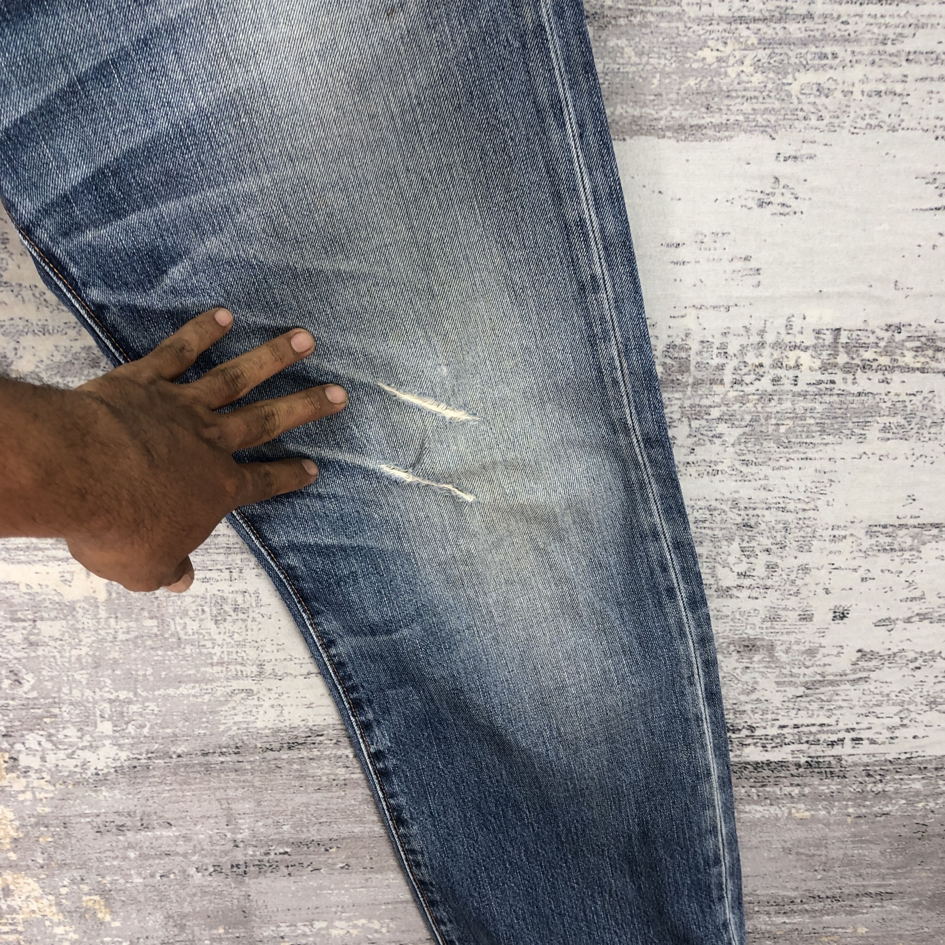 Levi's Vintage Y2K Levis 502 Jeans Distressed Levi's Faded Denim Size US 34 / EU 50 - 10 Thumbnail