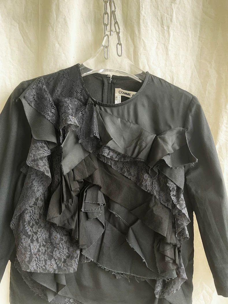 Comme des Garcons Comme Des Garcons Blood and Rose Period Lace Polyester Kni Size S / US 4 / IT 40 - 6 Thumbnail