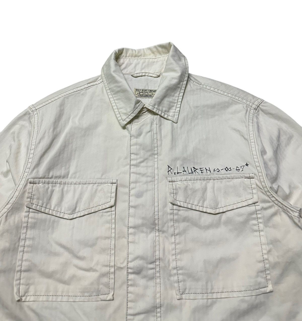 Ralph Lauren Polo jean company ralph laurent 67 men jacket size M Size US M / EU 48-50 / 2 - 2 Thumbnail