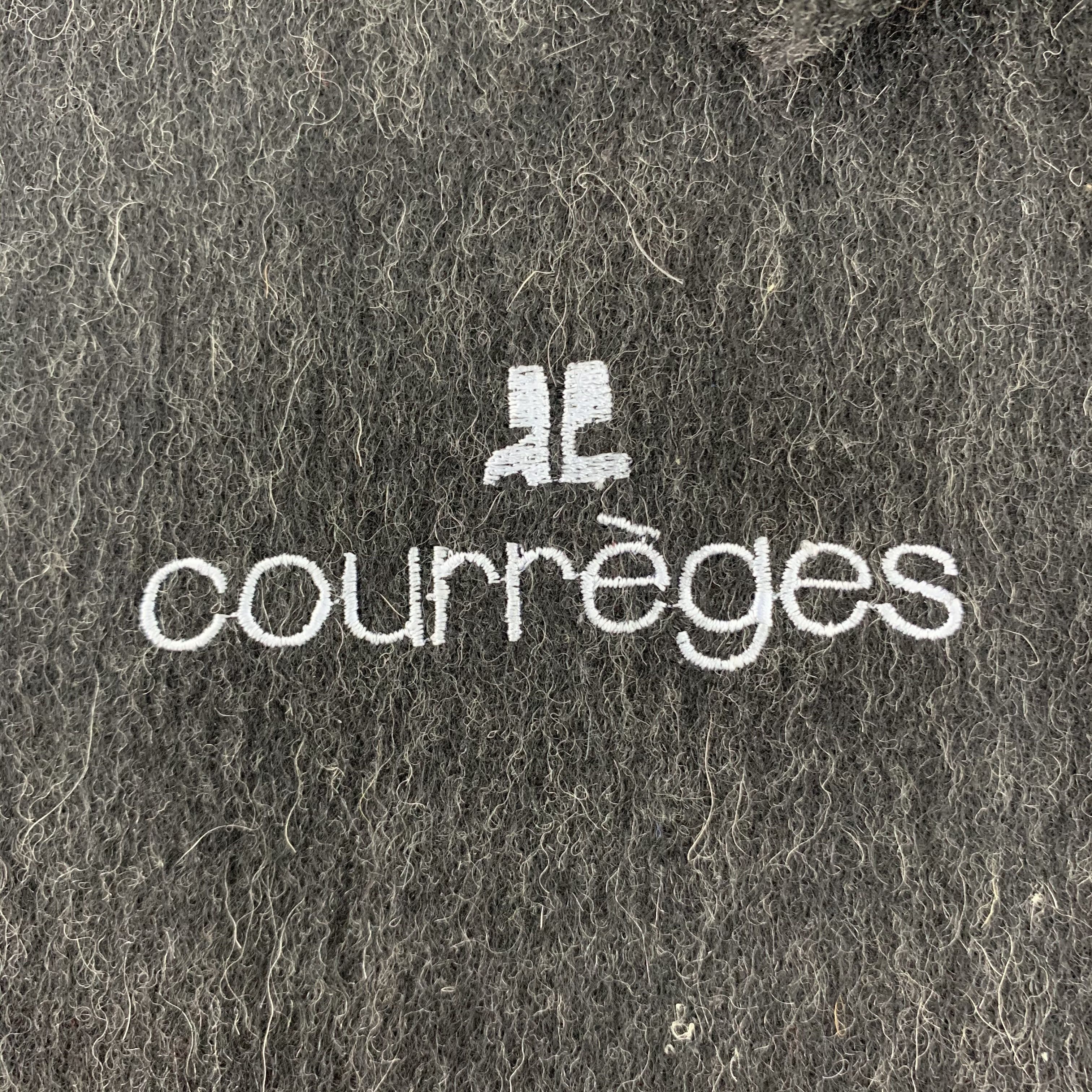 Courreges Courreges Scarf Wool Muffler Neck Wrap BL5151 Size ONE SIZE - 4 Thumbnail