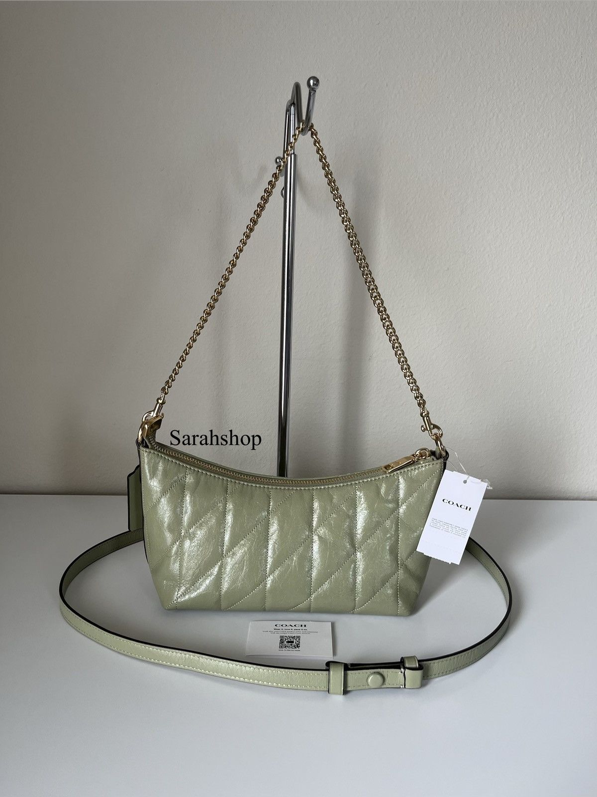Coach Coach Caitlin Shoulder Bag With Quilting Size ONE SIZE - 14 Thumbnail