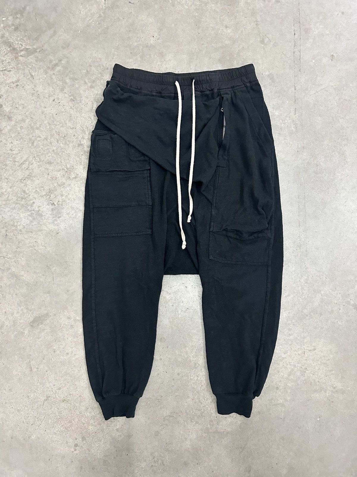 Rick Owens Rick owens Drkshdw - Black Prisoner Memphis Lounge Pants |  Grailed