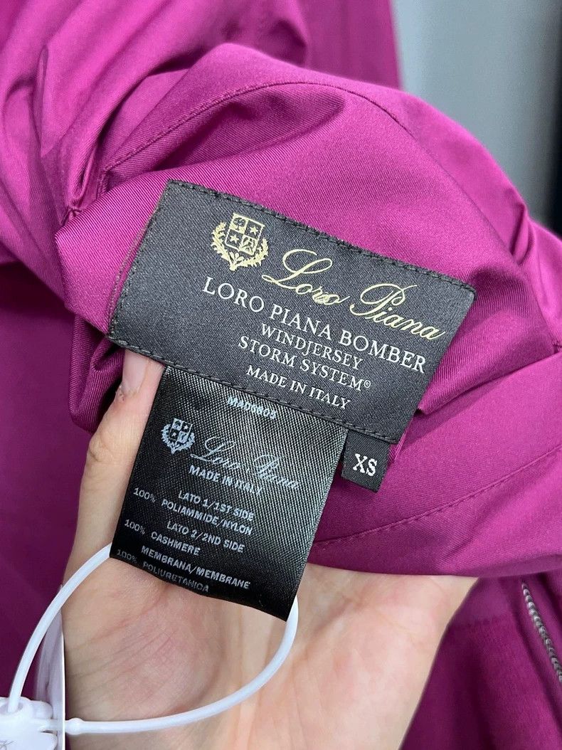 Loro Piana LORO PIANA Double-faced cashmere bomber jacket Size XS / US 0-2 / IT 36-38 - 6 Thumbnail