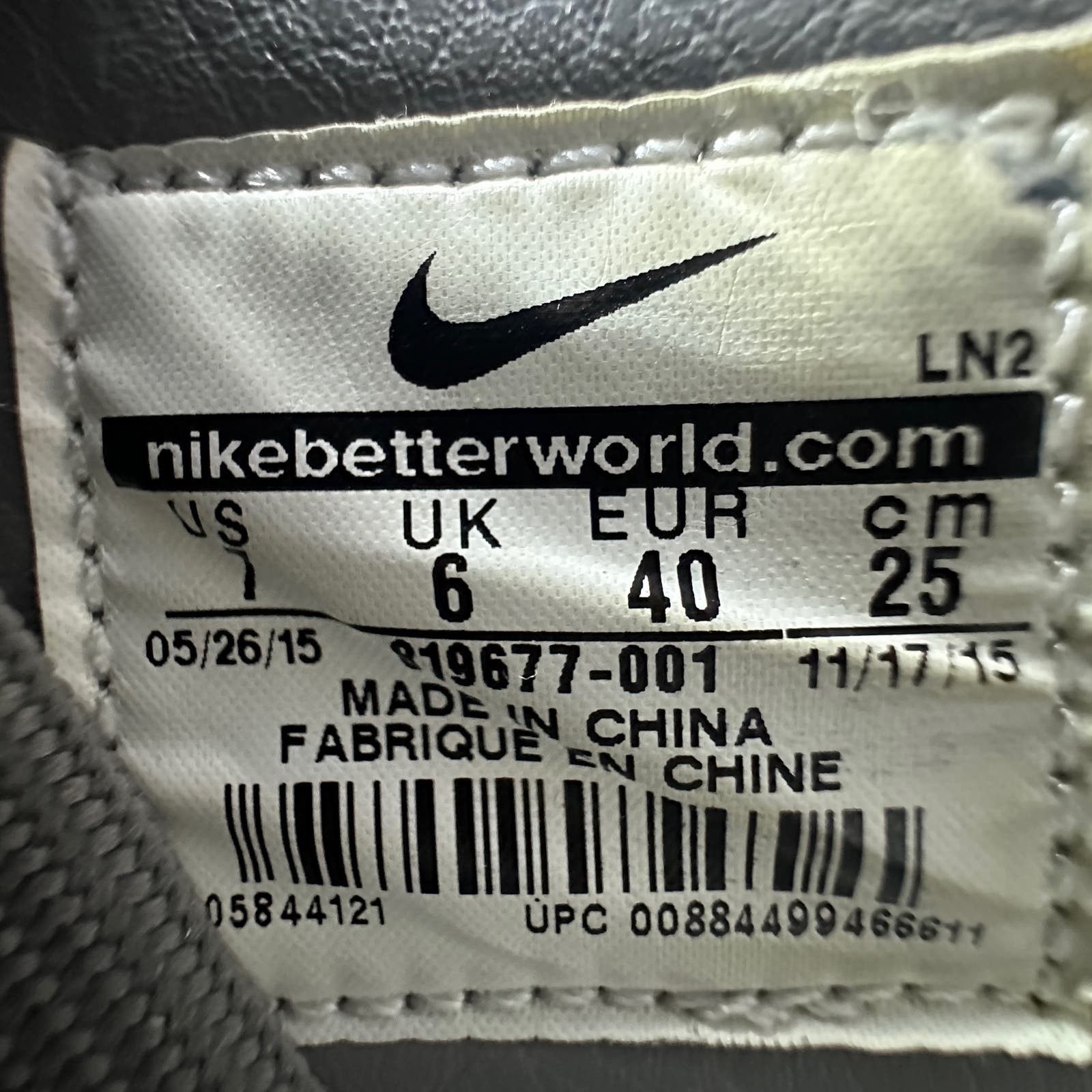 Nike NikeLab Air Force 1 Mid Light Charcoal Size US 8.5 / IT 38.5 - 6 Thumbnail