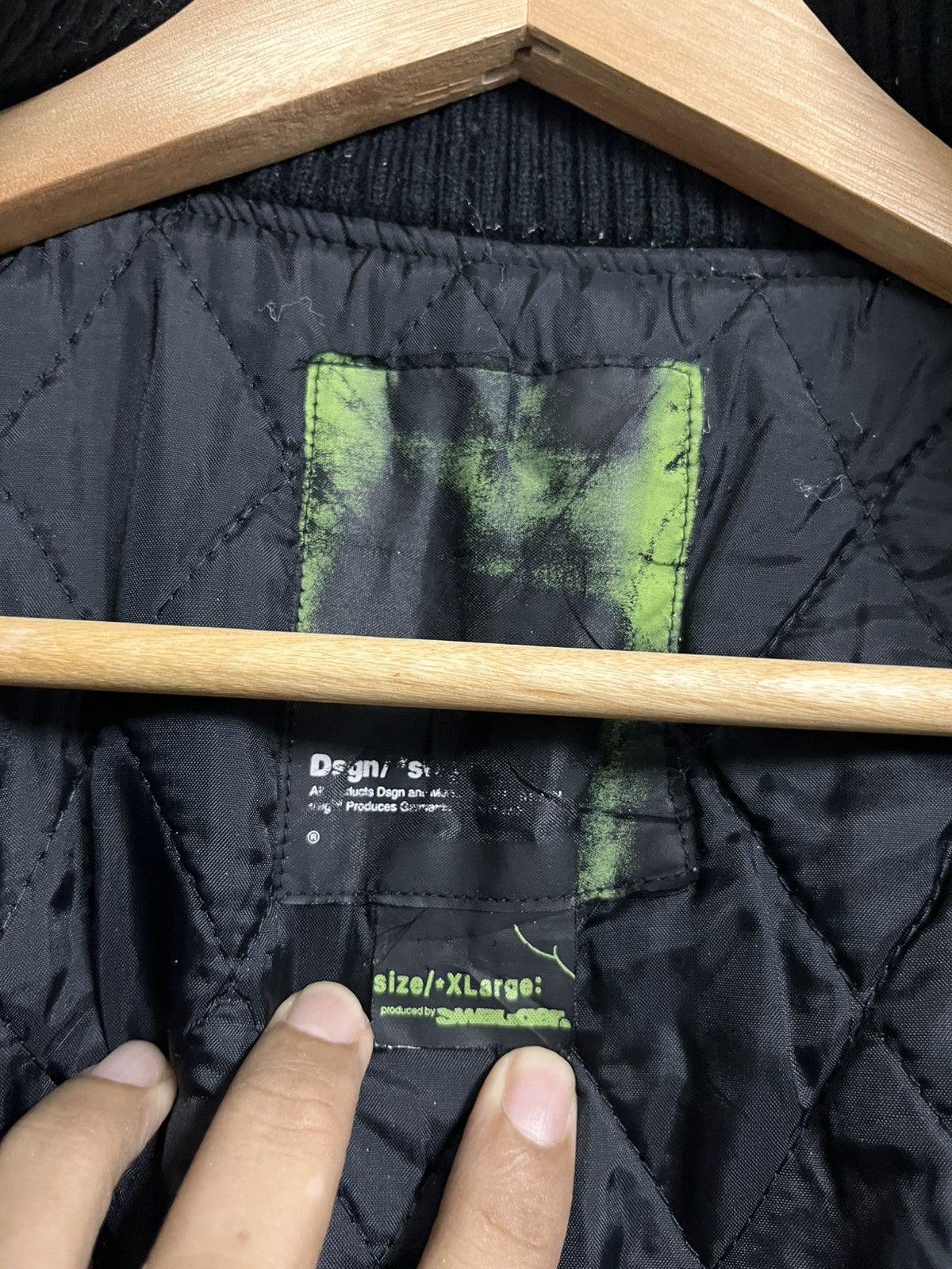 Swagger 💥Y2K SWAGGER Japan Distressed Varsity Jackets Leather Size US XL / EU 56 / 4 - 19 Thumbnail