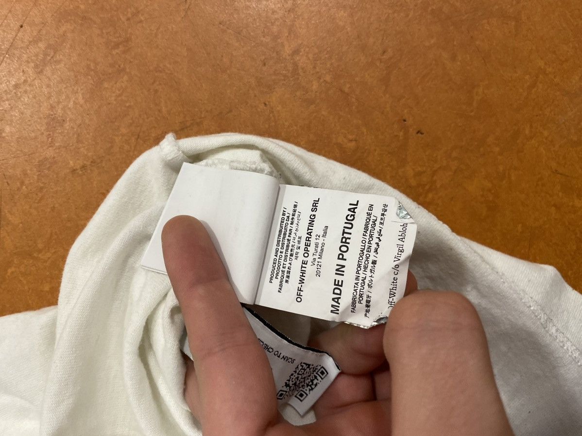 Off-White × Vintage Very Rare Legit Off-White t shirt Size US XL / EU 56 / 4 - 10 Thumbnail