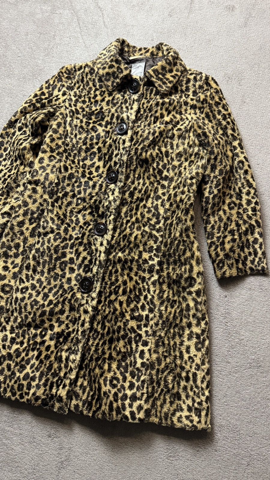 Hysteric Glamour Vintage Leopard Overcoat Jacket IfSixWasNine cdg PPFM Style Size L / US 10 / IT 46 - 3 Thumbnail