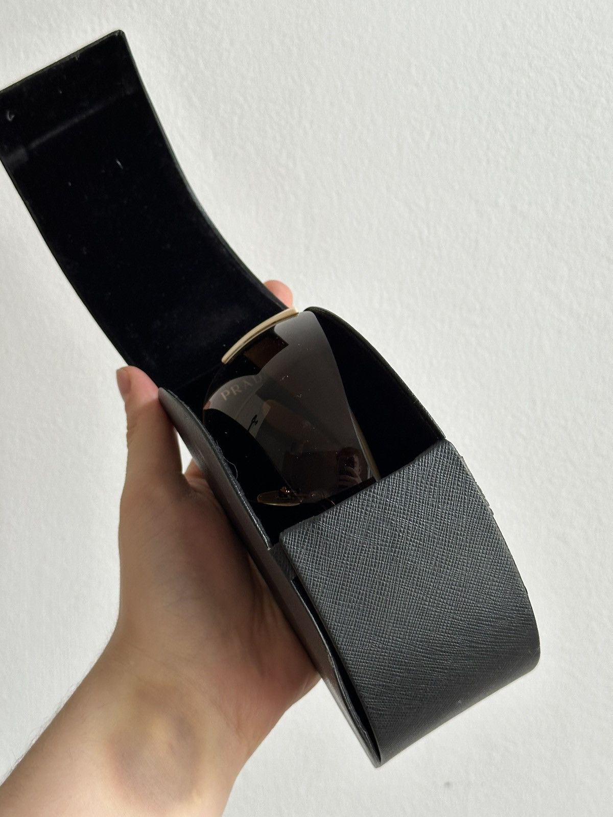 Prada Vintage Archive Rare Early 00s Luxury Mask Sunglasses