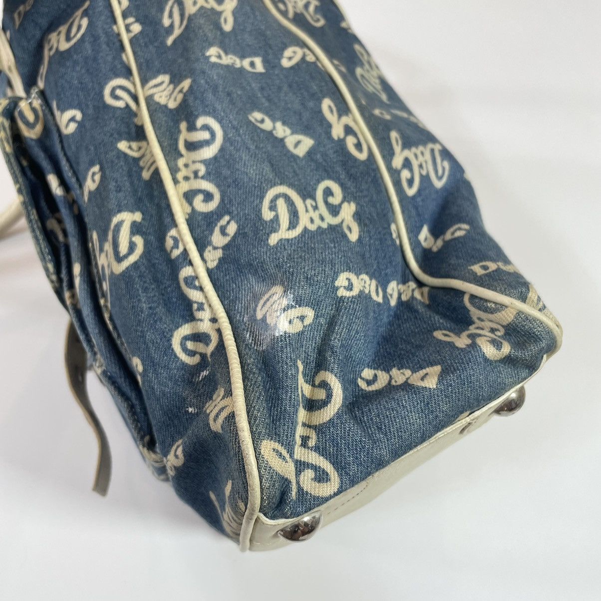 Dolce & Gabbana D&G Tote Bag Denim Size ONE SIZE - 10 Thumbnail