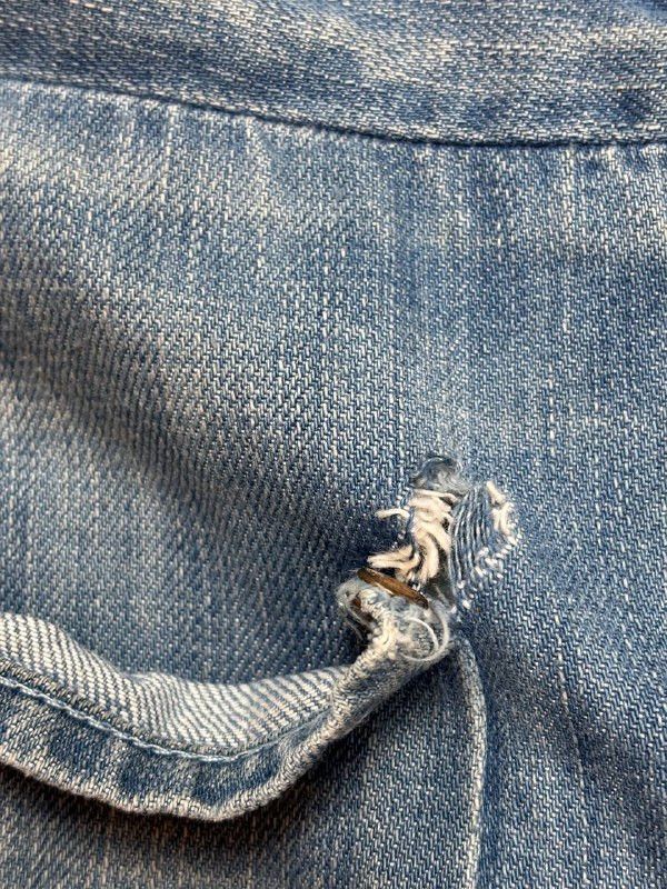 Levi's Rare Levi’s Archive Cinch Back Denim Star Zipper Jeans Size US 31 - 5 Thumbnail