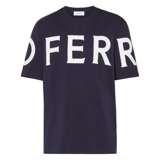 Salvatore Ferragamo SALVATORE FERRAGAMO Men T-Shirts 122303 0771855 NA WH BLUE Size US M / EU 48-50 / 2 - 1 Thumbnail