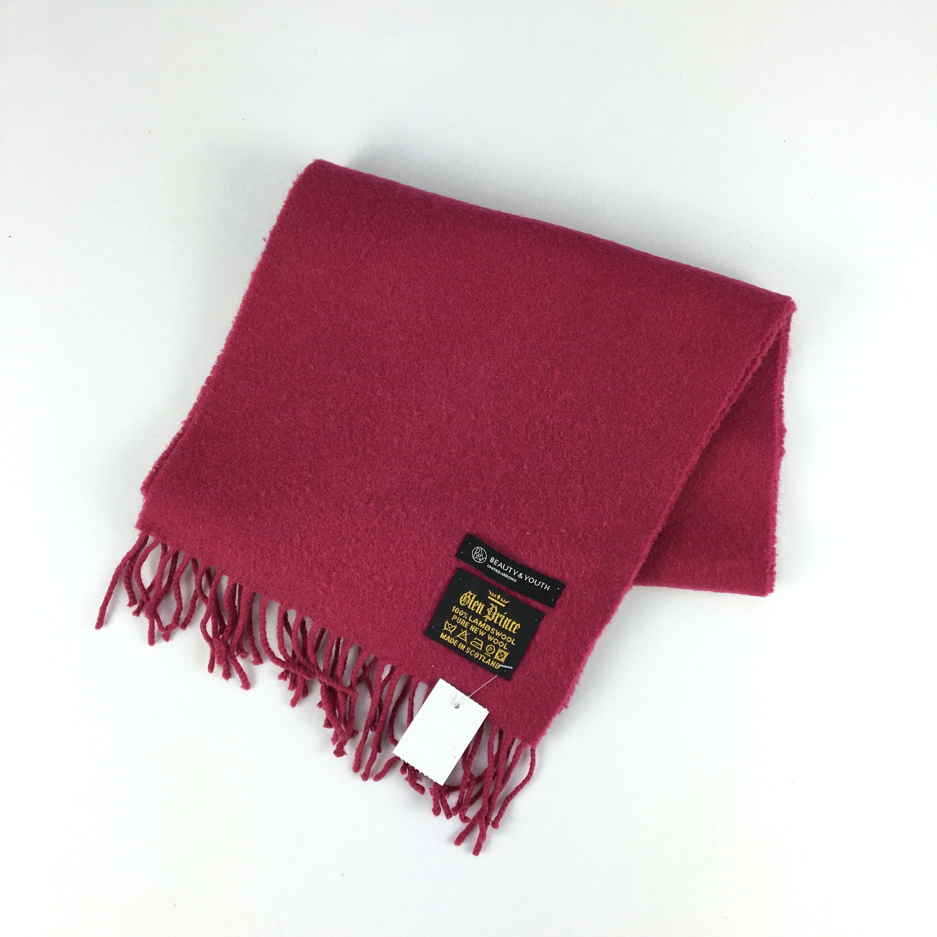 Vintage Vintage Glen Prince Scarf Muffler Wool Cashmere Scarves Size ONE SIZE - 3 Thumbnail