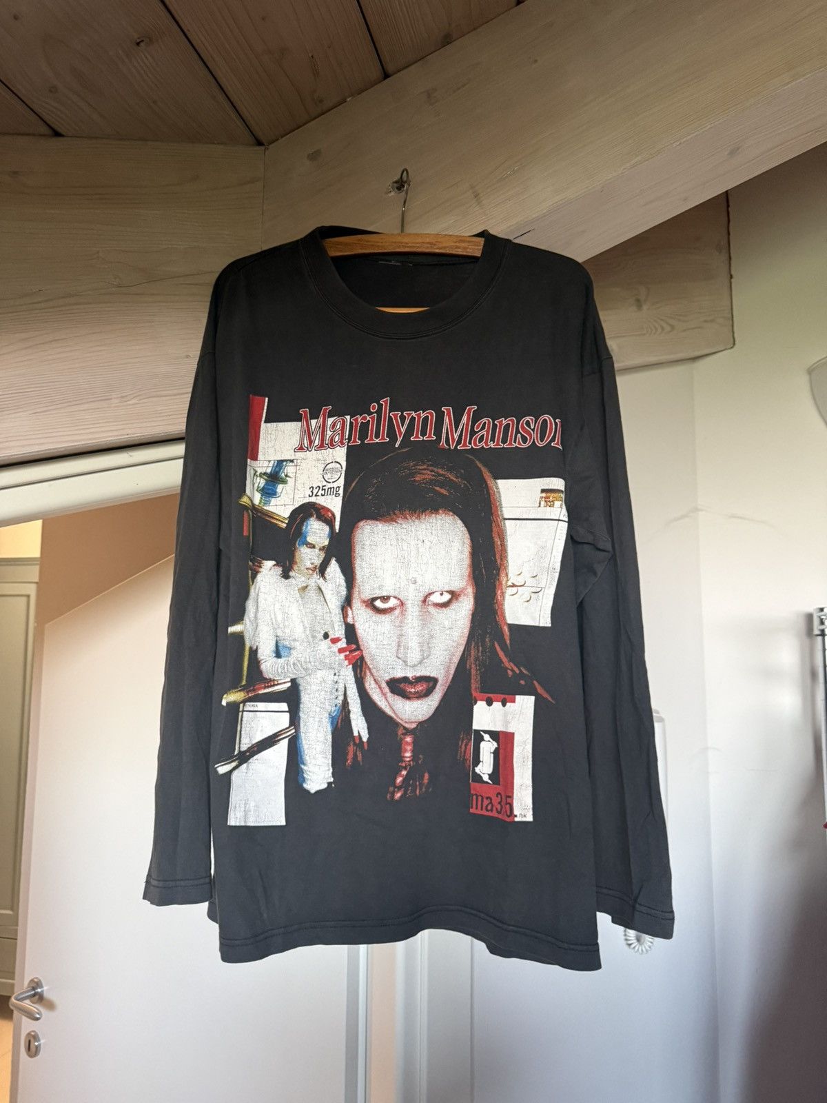 Marilyn Manson Marilyn Manson "Antichrist Svperstar" Longsleeve 1996/1997 Size US XL / EU 56 / 4 - 1 Thumbnail