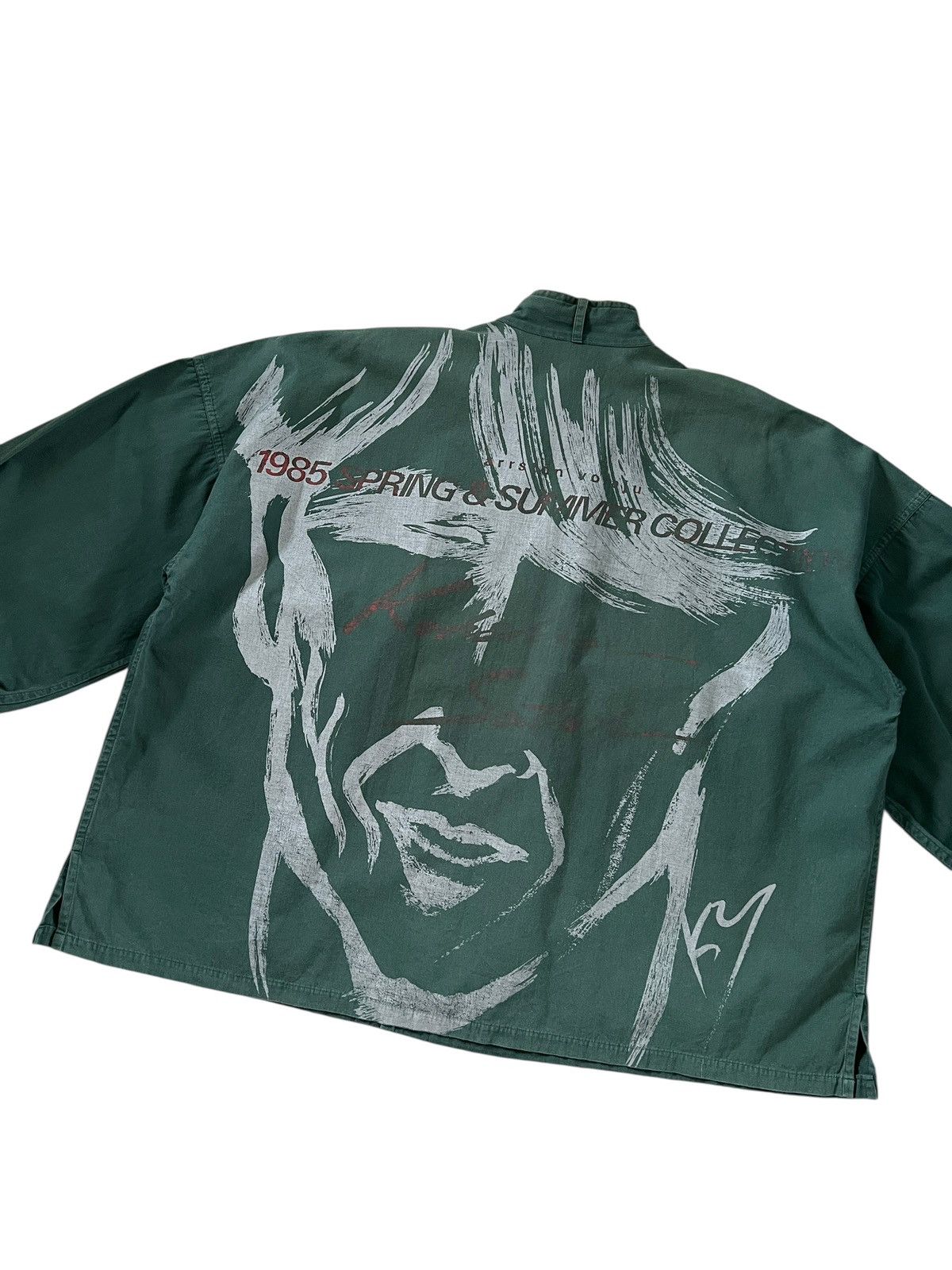 Japanese Brand Archive SS1985 Arrston Volaju Konshin Satoh Oversized Jacket Size US L / EU 52-54 / 3 - 4 Thumbnail