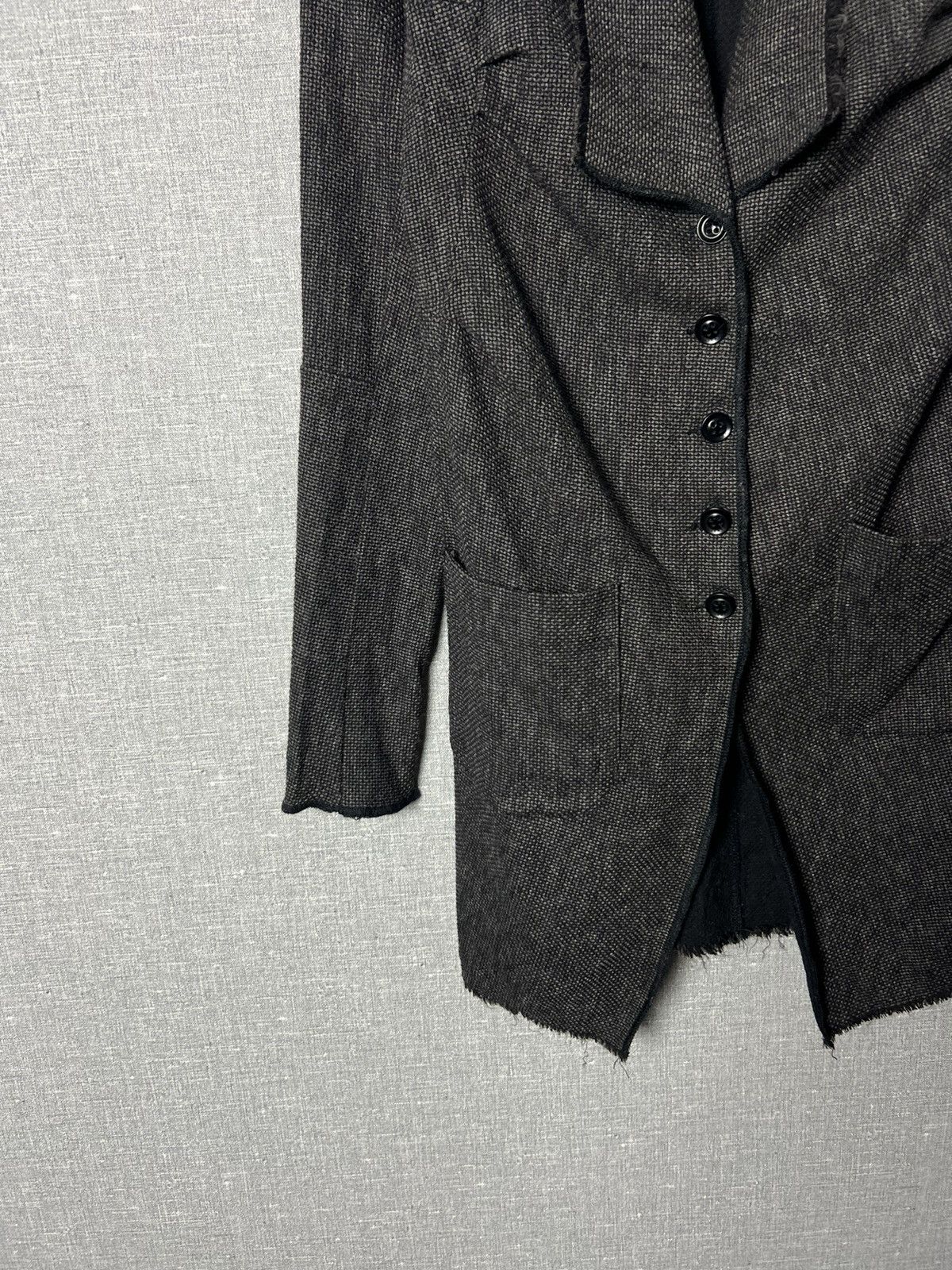 Transit Uomo Transit Par Such Long Button Cardigan Viscose & Wool Coat Size S / US 4 / IT 40 - 3 Thumbnail