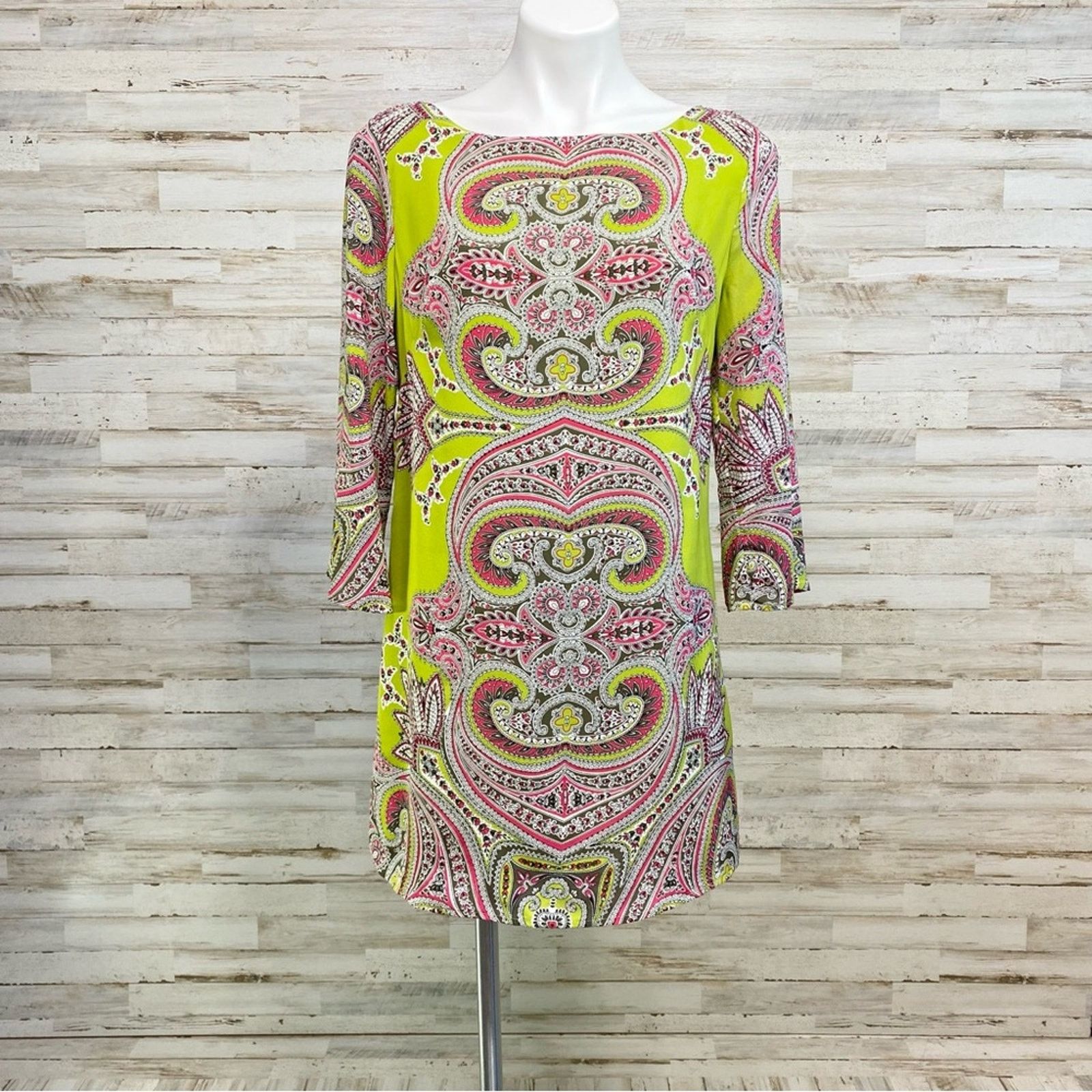 Other Soft Surroundings Silk Shift Tunic or Dress Size S Printed Size S / US 4 / IT 40 - 1 Thumbnail