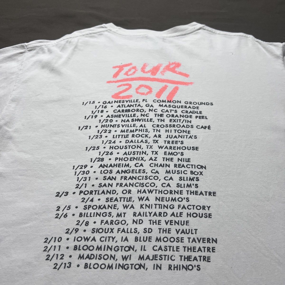 Band Tees Vintage Y2K AGAINST ME! TOUR Tee Punk Alternative rock Size US M / EU 48-50 / 2 - 11 Thumbnail
