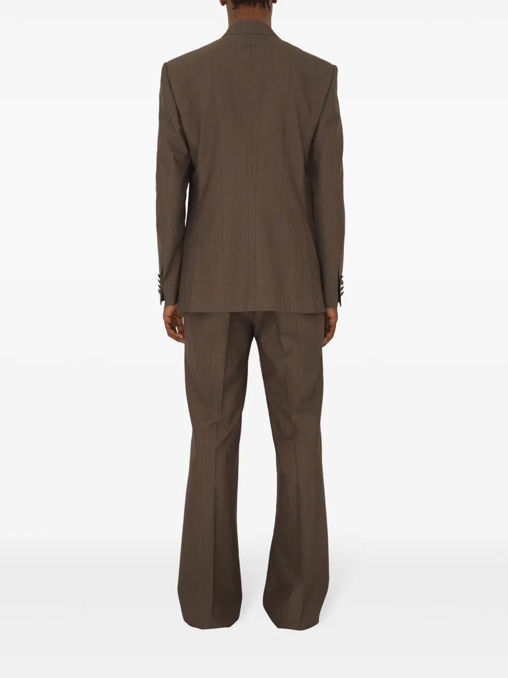 Burberry o1w1db10326 Peak-Lapel Wool Blazer in Brown Size US L / EU 52-54 / 3 - 4 Thumbnail