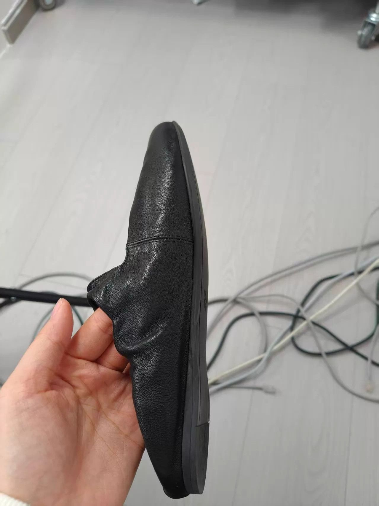 Miu Miu MIU MIU Black 37 Flat Shoes Size US 6.5 / IT 36.5 - 2 Thumbnail