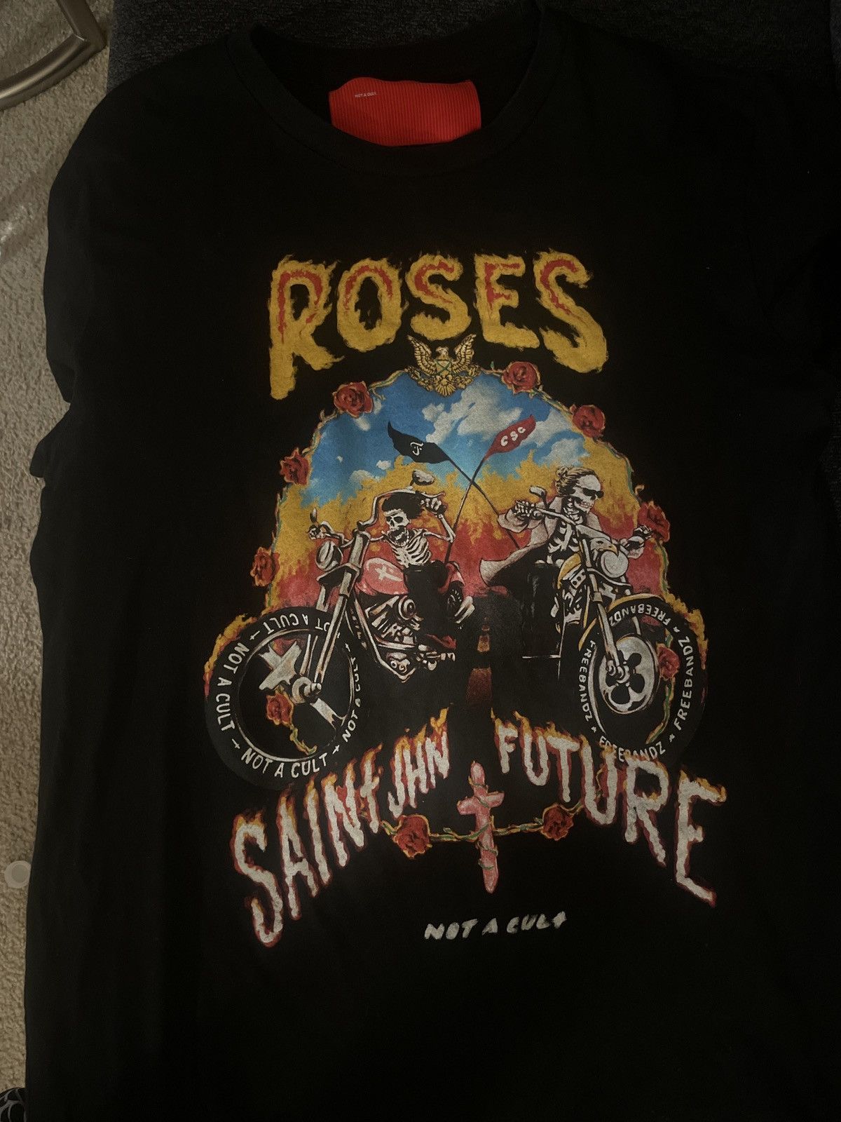 Future Saint Jhn x Future Roses Collab T Shirt Christian Sex Club | Grailed