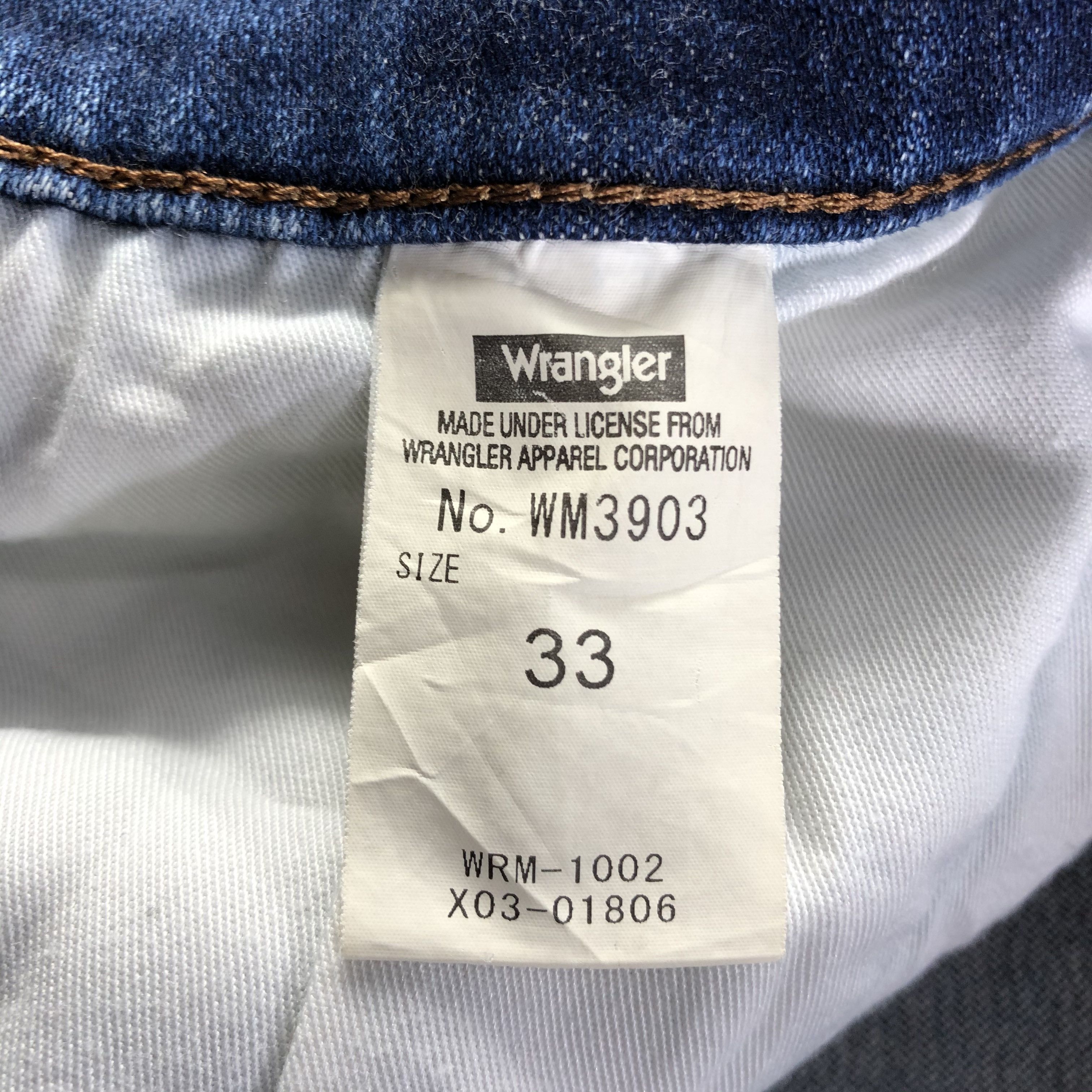 Vintage × Wrangler Vintage Blue Wash Wrangler Jeans-JM3225 Size US 34 / EU 50 - 12 Thumbnail