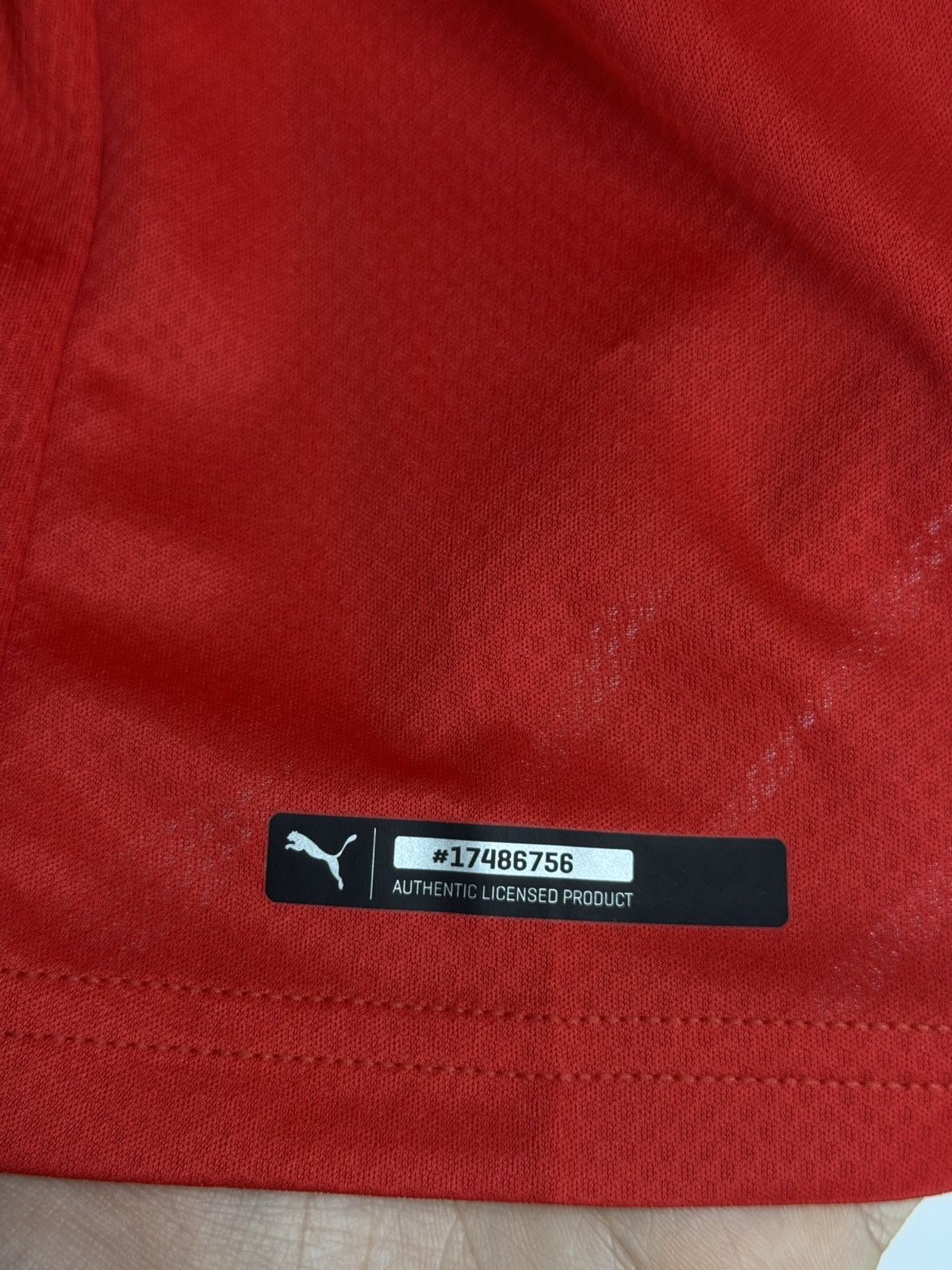 Puma #19 Itten Switzerland 2020/21 Home Puma Football Shirt Size US L / EU 52-54 / 3 - 15 Thumbnail