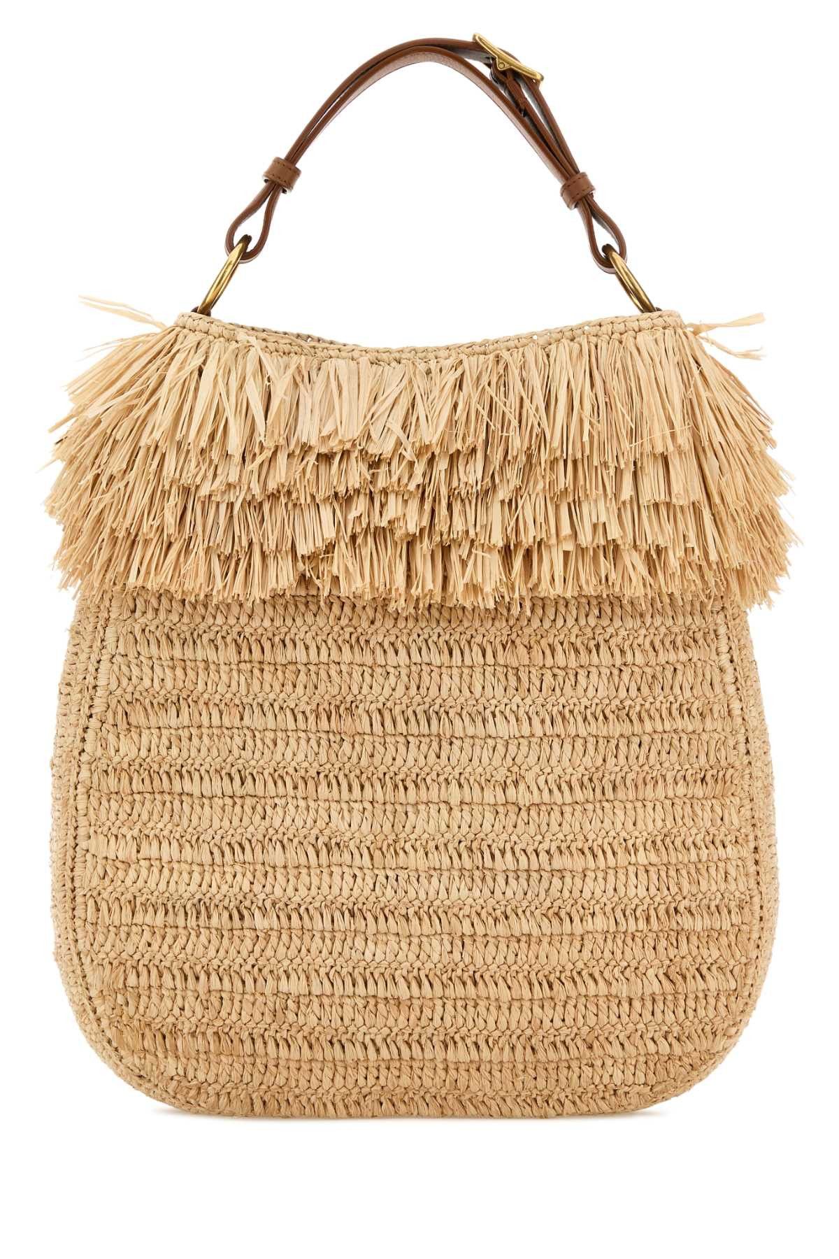 Raffia Roady Shopping Bag, Women's
