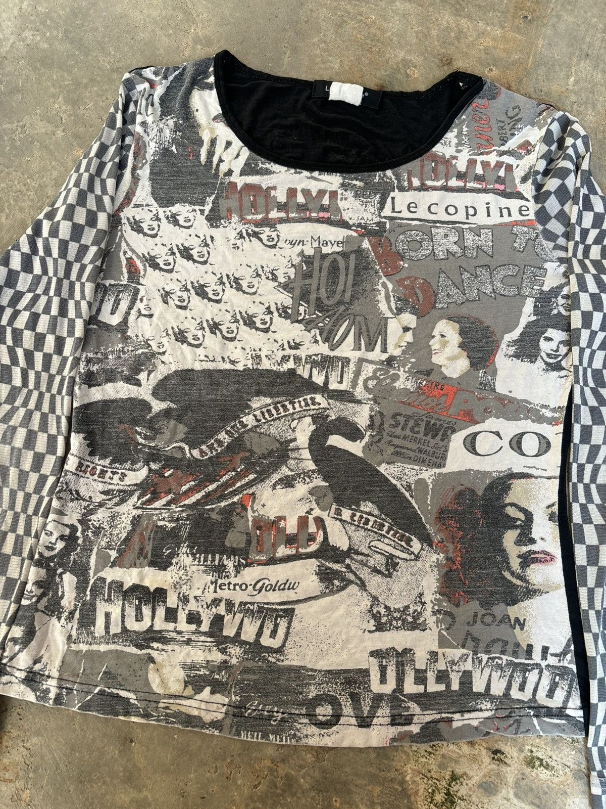 Hysteric Glamour Le.copine Ifsixwasnine Punk style Longsleeve Size M / US 6-8 / IT 42-44 - 2 Thumbnail