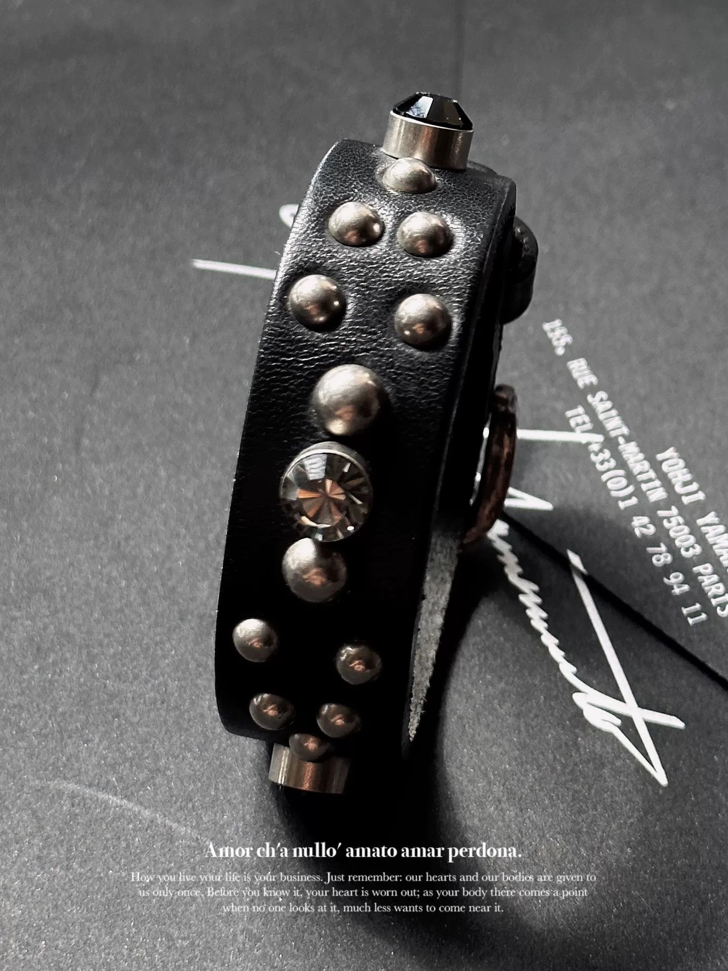 Yohji Yamamoto Yohji Yamamoto x Riefe “Damiel” bracelet | Grailed