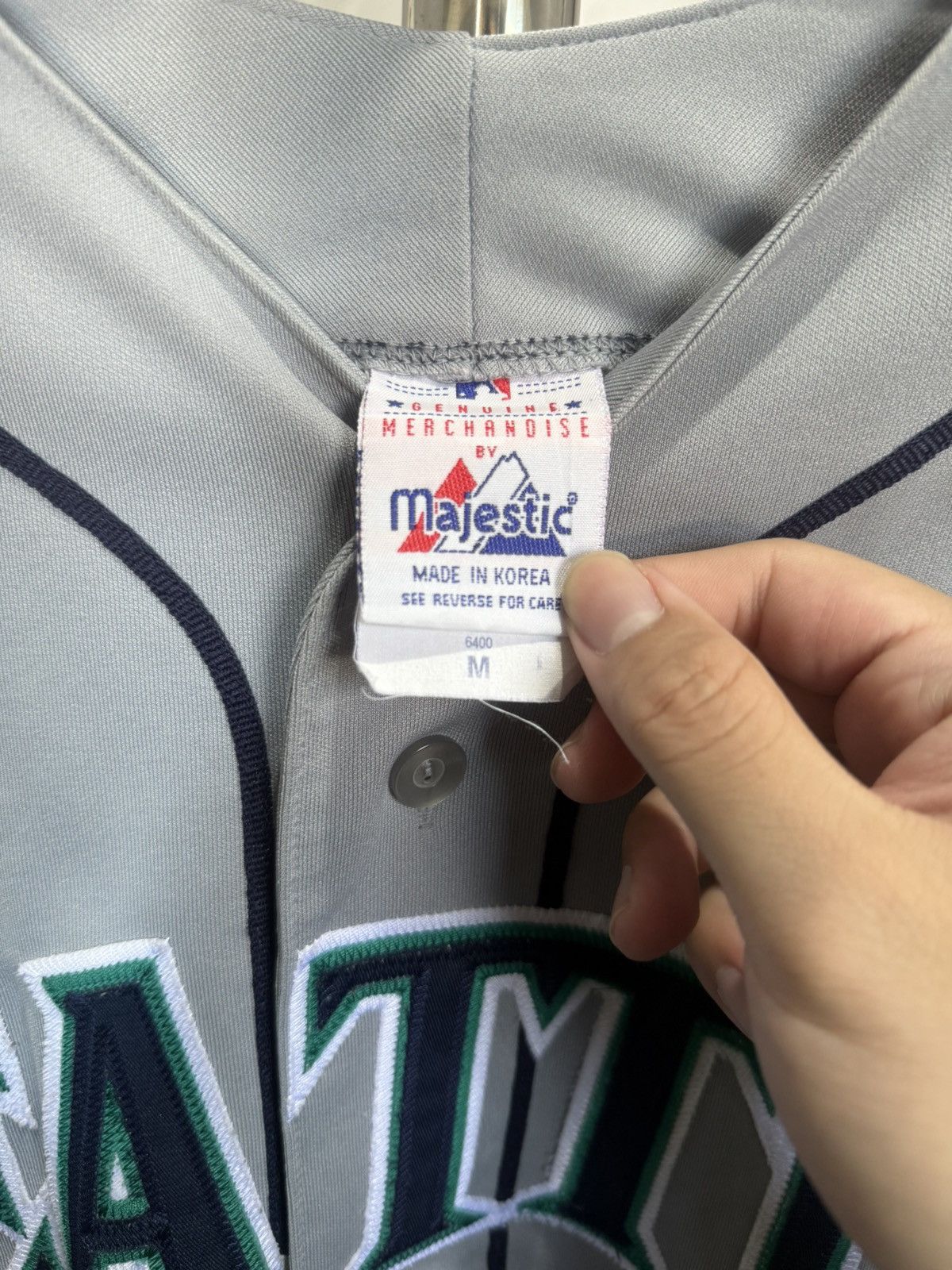 Majestic Vintage 2001 Seattle Mariners All Star Game jersey Size US M / EU 48-50 / 2 - 3 Thumbnail