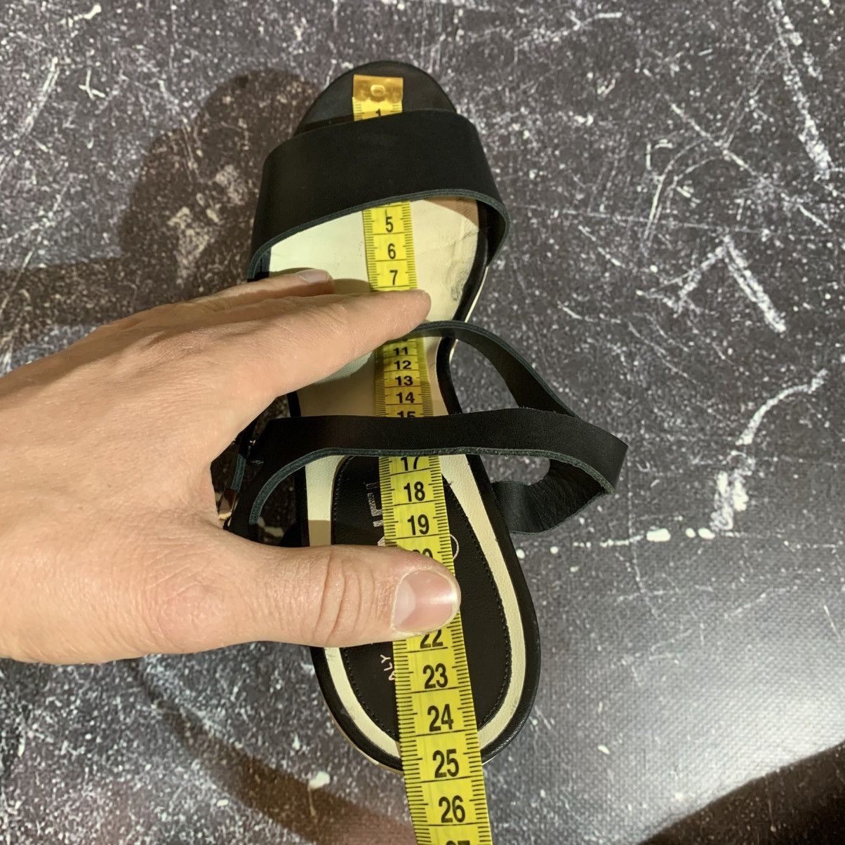 Chanel Women's CHANEL Ankle Strap Platform Sandals Leather Size 40 Size US 10 / IT 40 - 18 Thumbnail