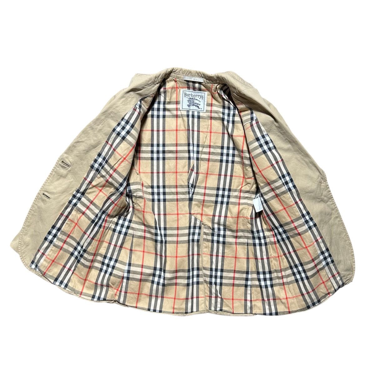 Burberry Vintage Burberrys Blazer Size S / US 4 / IT 40 - 10 Thumbnail